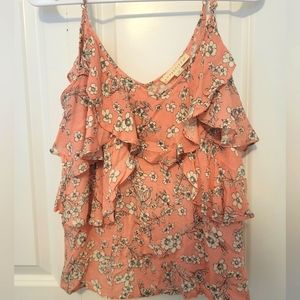 Women's Floral tank size M